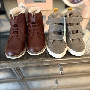 NWT 2 pairs of boys boots